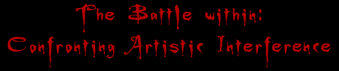 confronting artistic interference